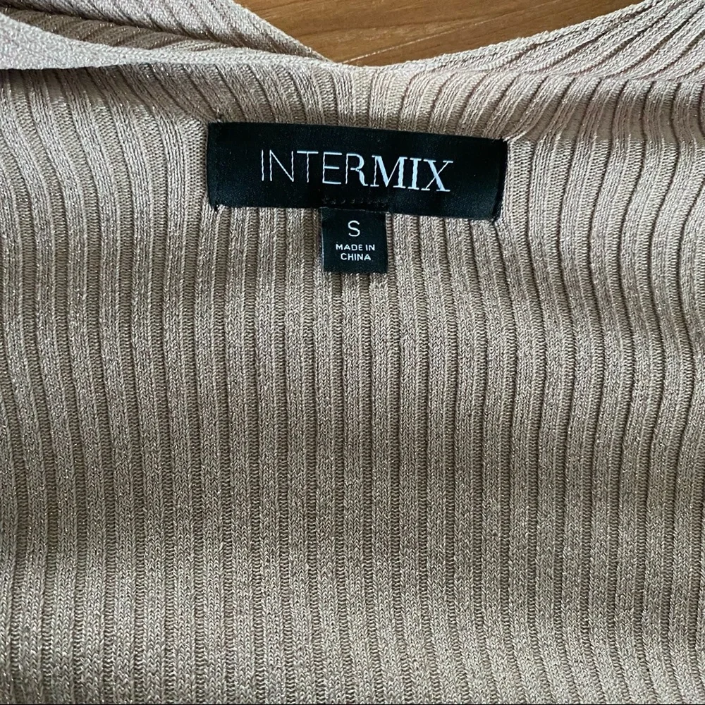 Intermix Ribbed Shimmer Tank - Picture 6 of 7